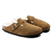 Afbeelding in Gallery-weergave laden, BIRKENSTOCK boston wol mink suede
