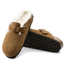 Afbeelding in Gallery-weergave laden, BIRKENSTOCK boston wol mink suede
