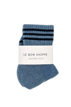 Afbeelding in Gallery-weergave laden, LE BON SHOPPE girlfriend socks indigo

