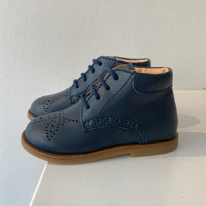 OCRA veter schoen blauw perfo