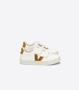 VEJA sneaker 2 velcro wit camel