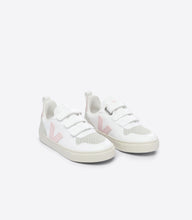 Afbeelding in Gallery-weergave laden, VEJA sneaker 3 velcro wit roze
