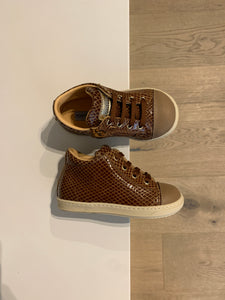 RONDINELLA mini sneaker bruin slang