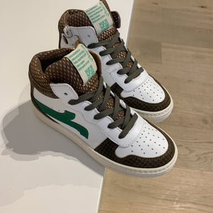 RONDINELLA basket wit bruin