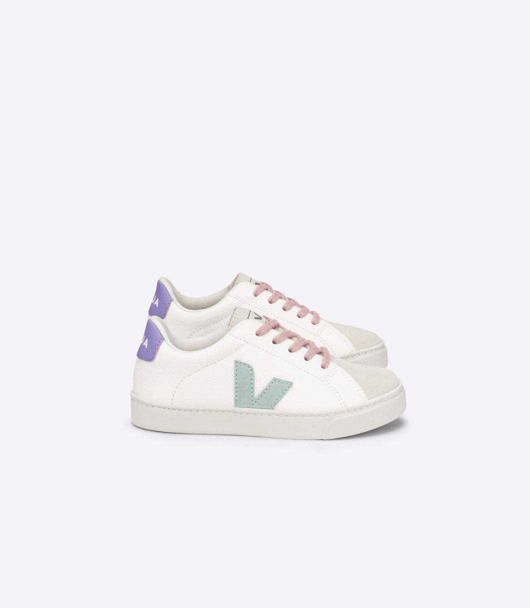 VEJA sneaker veter lila munt
