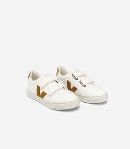 VEJA sneaker 2 velcro wit camel