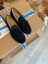 Afbeelding in Gallery-weergave laden, RONDINELLA mocassin donkerblauw daim
