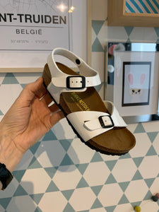 BIRKENSTOCK rio sandaal wit