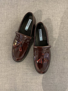 RONDINELLA mocassin bordeaux lak