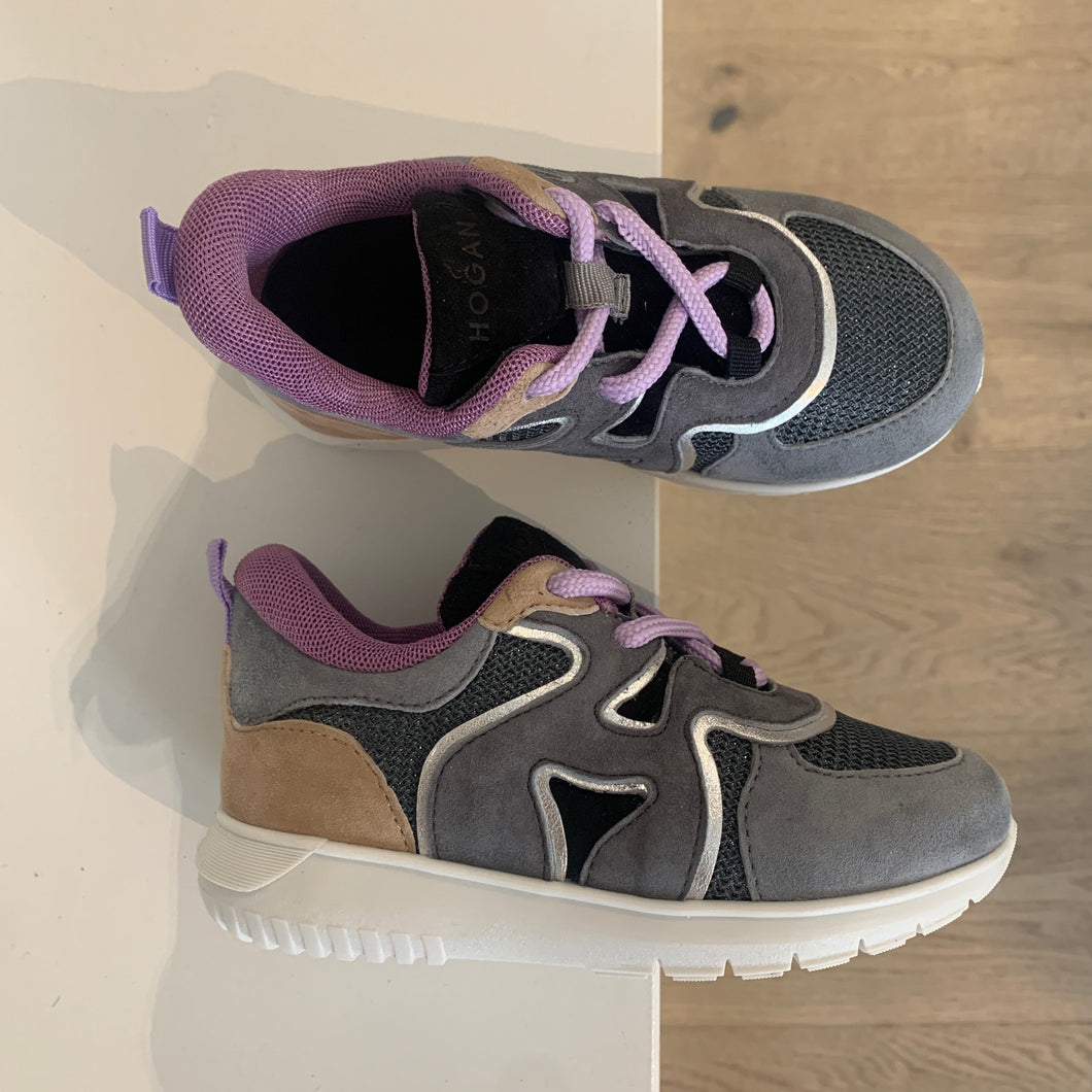 HOGAN runner lila grijs
