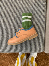 Afbeelding in Gallery-weergave laden, GALLUCCI veterschoen naturel/jeans
