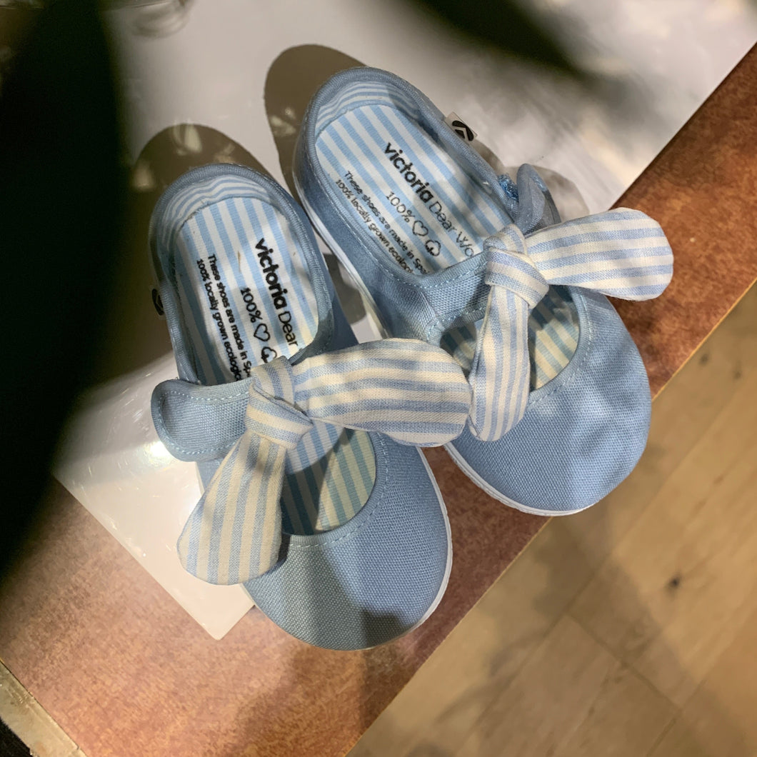 VICTORIA ballerina lichtblauw