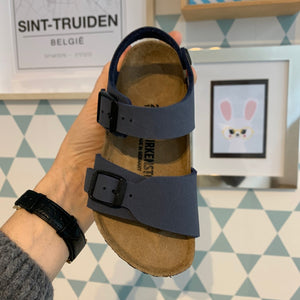 BIRKENSTOCK new york sandaal donkerblauw