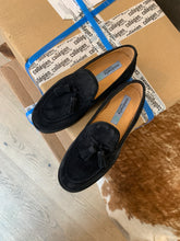 Afbeelding in Gallery-weergave laden, RONDINELLA mocassin donkerblauw daim
