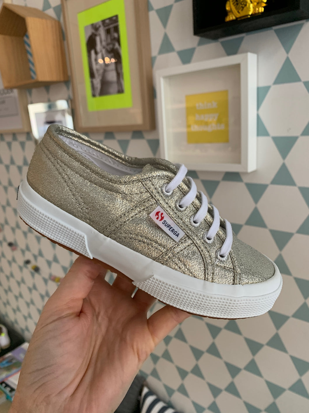 SUPERGA sneaker goud