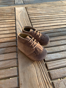 ELI baby veterschoen taupe fringe