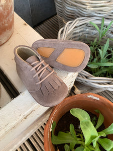 ELI baby veterschoen taupe fringe