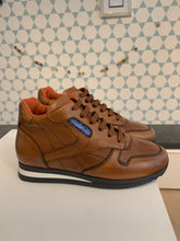 Afbeelding in Gallery-weergave laden, RONDINELLA klassieke sneaker bruin leder
