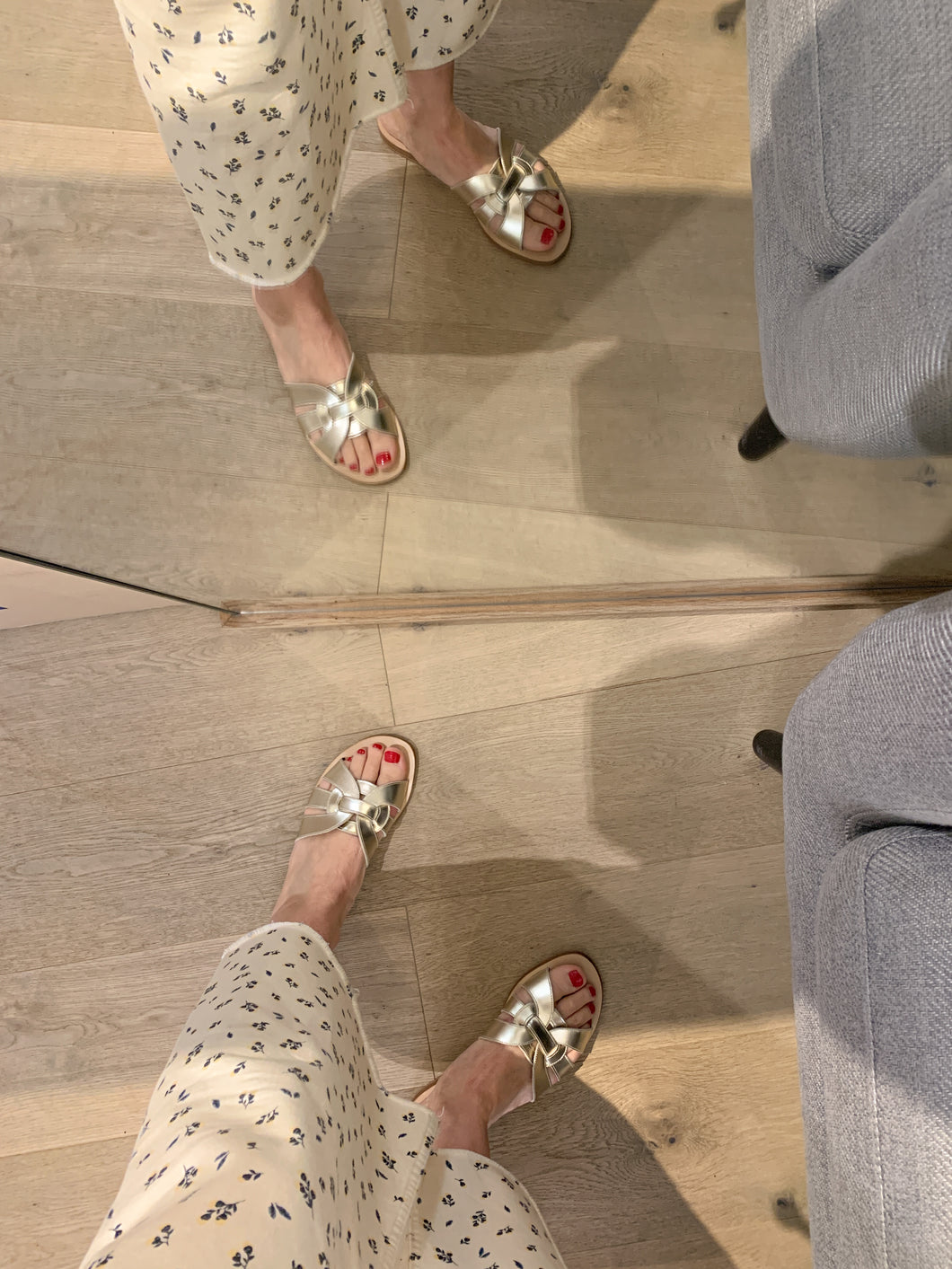FLO slipper goud