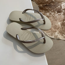 Afbeelding in Gallery-weergave laden, HAVAIANAS slim goud
