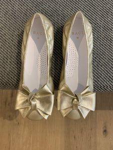 BACI ballerina goud strik