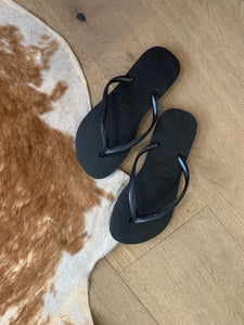 HAVAIANAS slim zwart