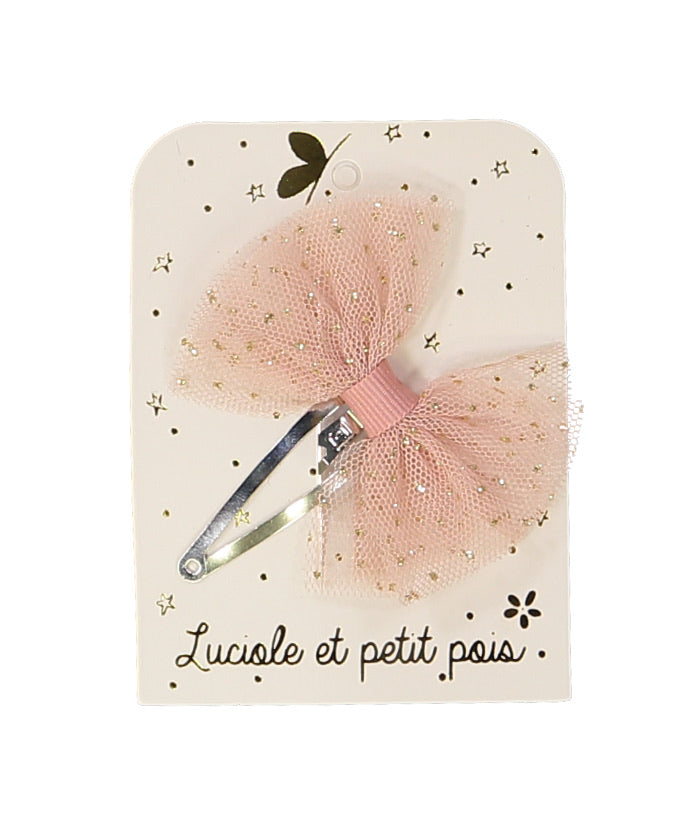 SPELD tutu hair clip pink