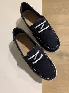 CONFETTI bootschoen donkerblauw