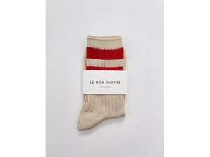 LE BON SHOPPE her varsity rood