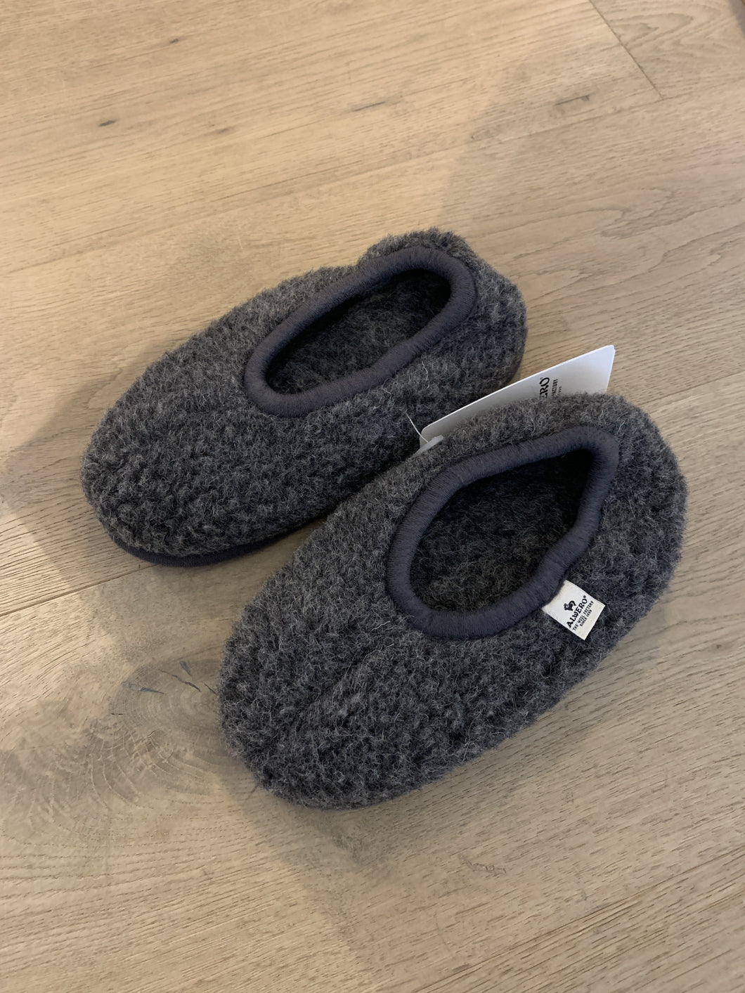 ALWERO pantoffel ANTRACIET