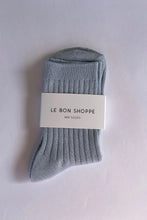 Afbeelding in Gallery-weergave laden, LE BON SHOPPE her socks lurex sky
