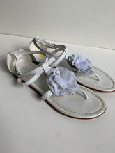 Afbeelding in Gallery-weergave laden, MONTELPARE sandaal bloem wit
