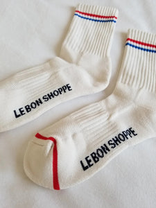 LE BON SHOPPE boyfriend socks milk