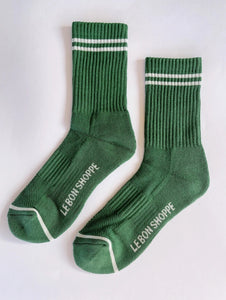 LE BON SHOPPE boyfriend socks moss