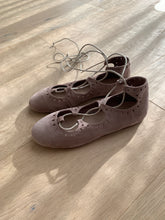 Afbeelding in Gallery-weergave laden, ELI veterballerina taupe
