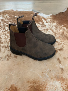 BLUNDSTONE boot bruin rustiek leder