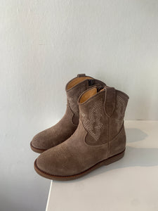 OCRA cowboylaarsje taupe daim