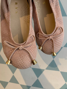 CLARYS ballerina roze puntjes