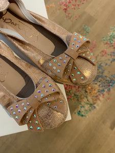 ELI ballerina koper glitterstrik