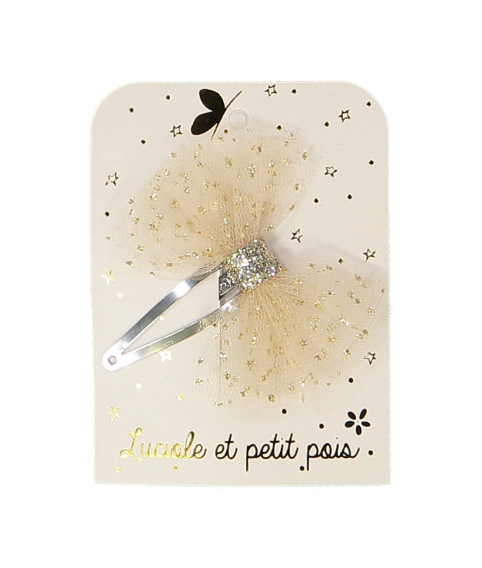 SPELD tutu hair clip gold
