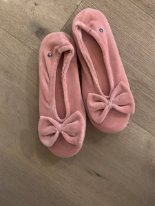 ISOTONER ballerinapantoffel oudroze