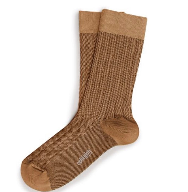COLLEGIEN visgraatkous CARAMEL