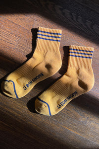 LE BON SHOPPE girlfriend socks gold