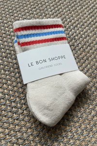 LE BON SHOPPE girlfriend socks leche