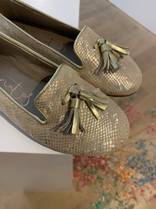 ELI loafer goud slang