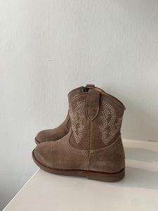 OCRA cowboylaarsje taupe daim