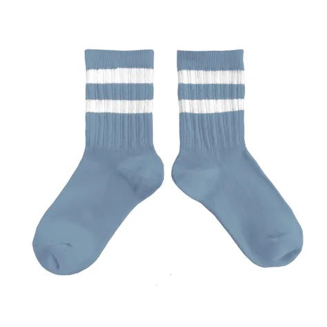 COLLEGIEN streepkous BLEU AZUR