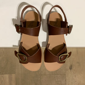 ANCIENT GREEK SANDALS irini sandaal bruin
