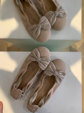 Afbeelding in Gallery-weergave laden, CLARYS ballerina nude glitterstrik
