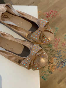 ELI ballerina koper glitterstrik